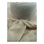 Fun & Fun Cappello In Paglia Tinta Unita con Fiocco per Bambina FNJAC12218 BEIGE FUN & FUN 