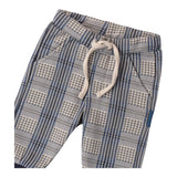 MINI BANDA pantalone stampa fantasia con elastico in vita Blu per Neonato A626 BLU MINI BANDA 