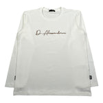 Daniele Alessandrini Shirt Girocollo Tinta Unita con Logo per Bambino 1231M00012 PANNA DANIELE ALESSANDRINI 