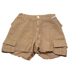 Lu Lu By Miss Grant Short Tinta Unita con Elastico In Vita per Bambina LL3563 BEIGE LU LU BY MISS GRANT 