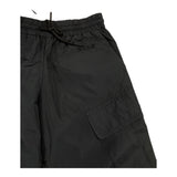 Msgm Pantalone Tinta Unita Con Elastico In Vita Nero Per Bambina