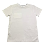 Please T-Shirt Girocollo Tinta Unita per Bambino MB15280B73 BIANCO PLEASE 