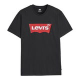 Levi'S T-Shirt Girocollo Tinta Unita con Stampa per Bambino 8E8157X NERO LEVI'S 