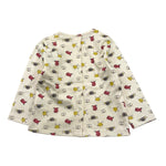 YATSI BABY shirt tinta unita girocollo con stampa animali Panna per Neonato 24431569 PANNA YATSI BABY 