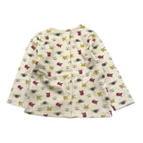 YATSI BABY shirt tinta unita girocollo con stampa animali Panna per Neonato 24431569 PANNA YATSI BABY 