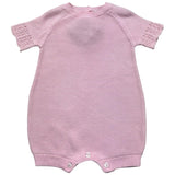 Le Bebe Pagliaccetto Mezza Manica Tinta Unita  per Neonata LBG6275 ROSA LE BEBE 