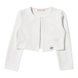 Liu Jo Cprispalle Tinta Unita con Logo per Bambina KA3005J BIANCO LIU JO 