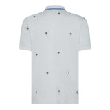 Sun68 Polo Mezza Manica Tinta Unita con Stampa per Bambino A35328X BIANCO SUN68 