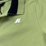 K-Way Polo Mezza Manica con Colletto In Contrasto per Bambino K6126PW VERDE K-WAY 