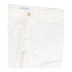 Emporio Armani Pantalone Tinta Unita con Logo per Bambino 3L4PIJG BIANCO EMPORIO ARMANI 