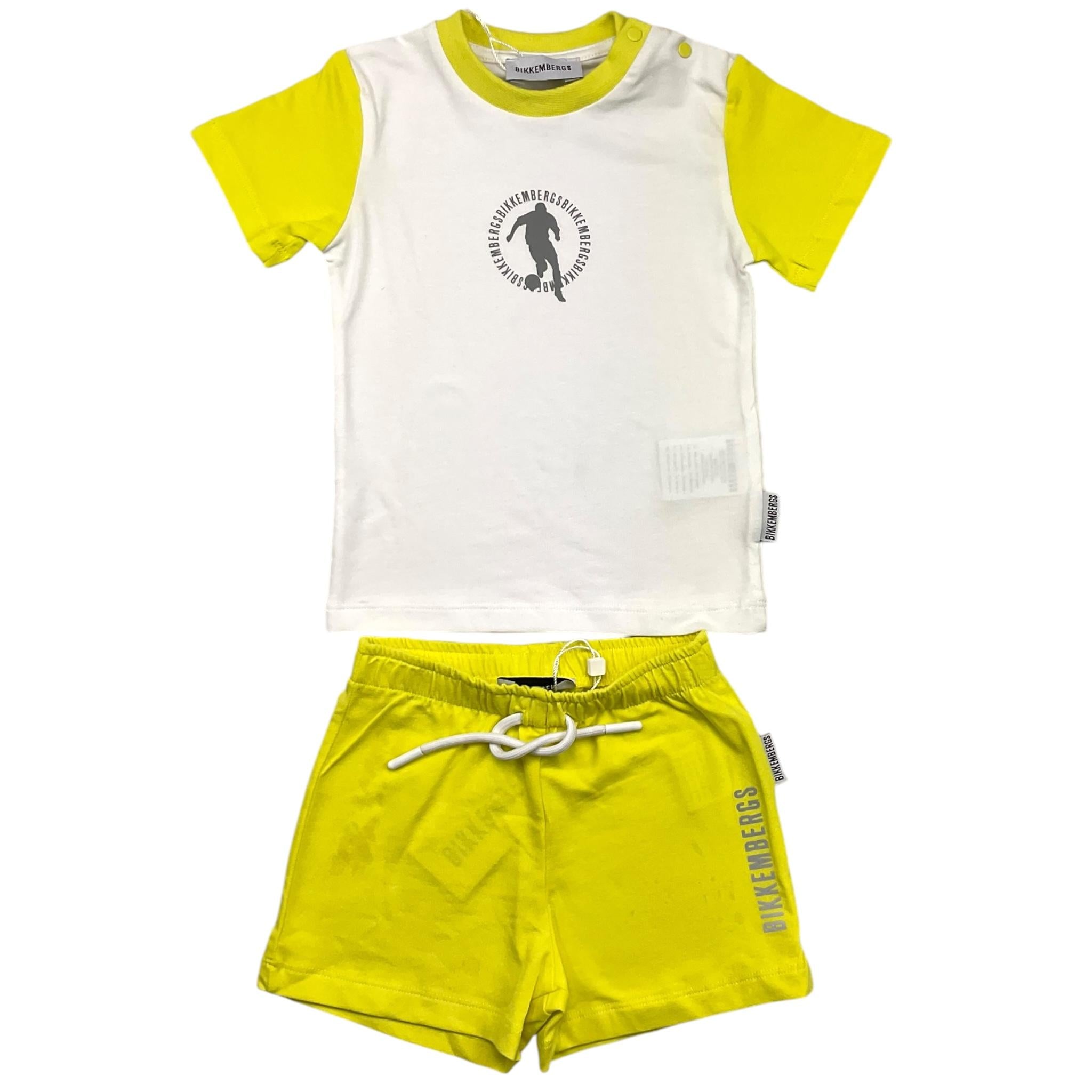 BiKKEMBERGS BK2176BIANCO/GIALLO