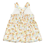 Moschino Abito Tinta Unita con Stampa per Bambina MDV0C1 BIANCO MOSCHINO 