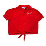 Gaelle Camicia tinta unita Mezza Manica Rosso per Bambina 2746CY00491 ROSSO GAELLE 