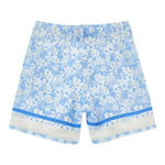 Philosophy Short Tinta Unita con Stampa Fiori per Bambina I1E412 BIANCO PHILOSOPHY 