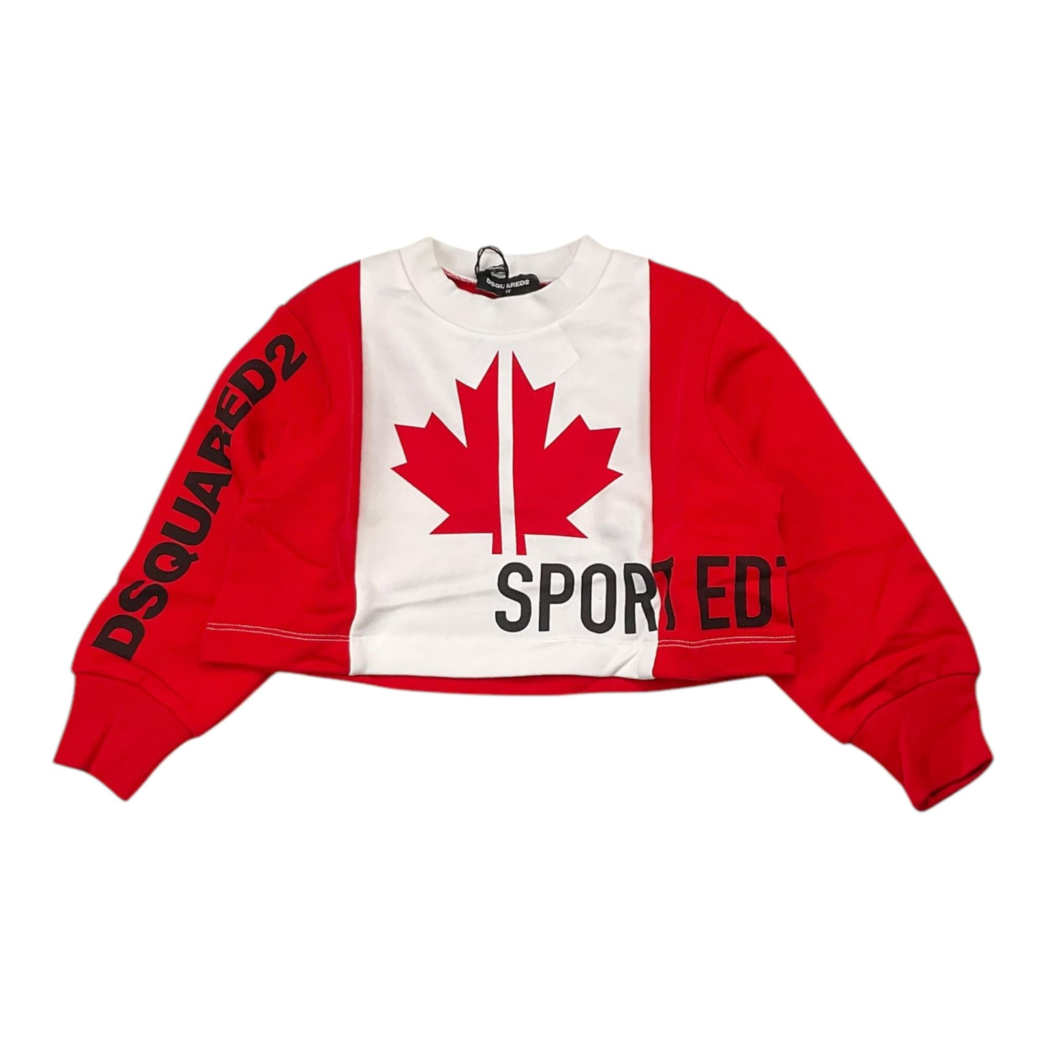 DSQUARED2 DQ1440BIANCO/ROSSO