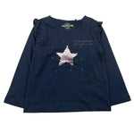 LOSAN shirt girocollo tinta unita cn stella Blu per Bambina 51033259702018 BLU LOSAN 