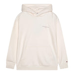 TOMMY HILFIGER felpa con cappuccio tinta unita e stampa Bianco per Bambino 00KRV BIANCO TOMMY HILFIGER 