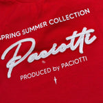 Cesare Paciotti T-Shirt Tinta Unita Girocollo con Stampa per Neonato TSP3157B ROSSO CESARE PACIOTTI 