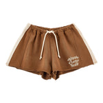 Philosophy Short Tinta Unita con Profili In Contrasto per Bambina I9E401 MARRONE PHILOSOPHY 