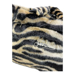 SAINT BARTH borsa fantasia zebrata Nero per Bambina COLETTESOFTFUR NERO SAINT BARTH 