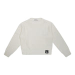 PATRIZIA PEPE maglia girocollo tinta unita Panna per Bambina 7K0049 PANNA PATRIZIA PEPE 