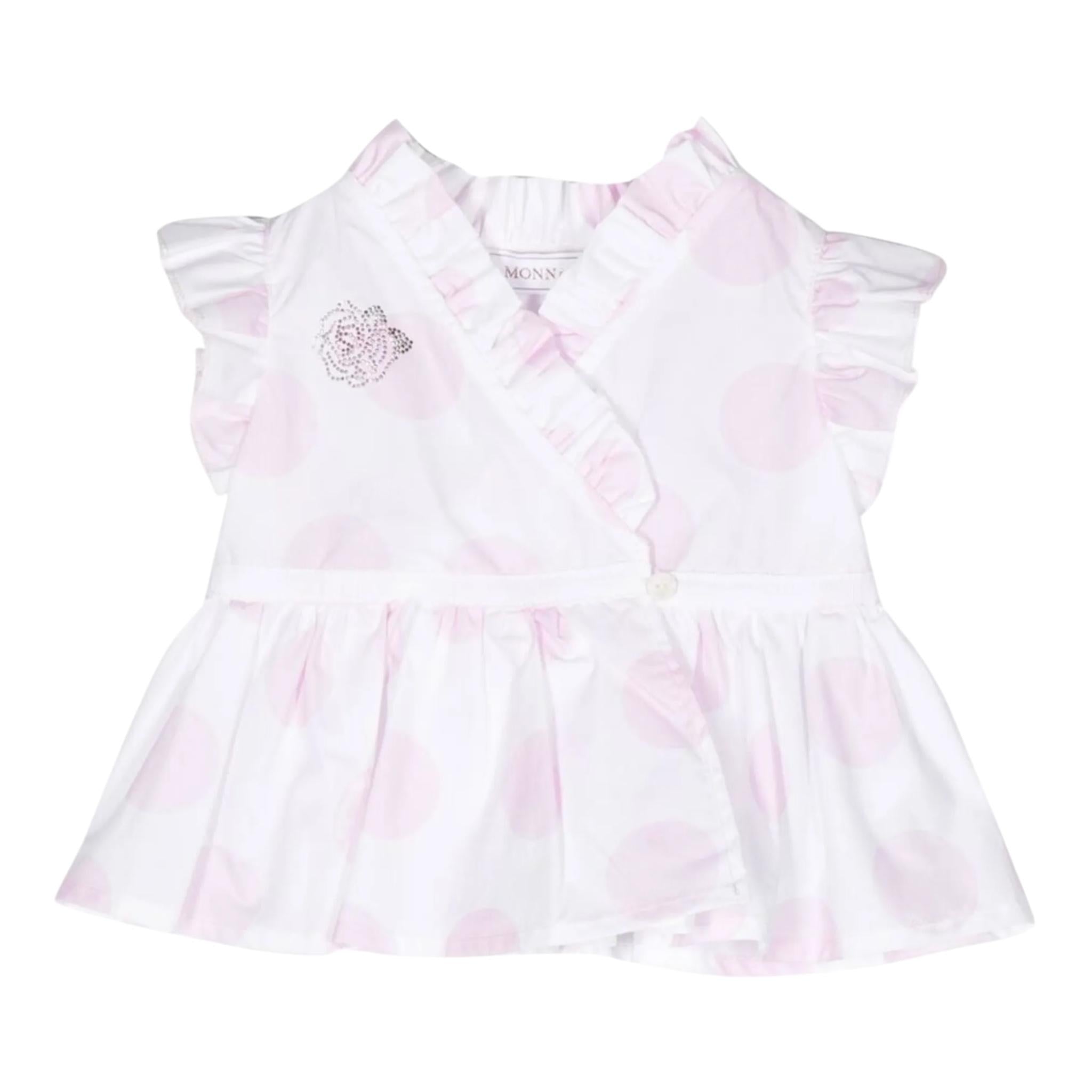 MONNALISA 31A301BIANCO/ROSA