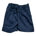 Manuel & Frank Bermuda Tinta Unita con Elastico In Vita per Neonato MF2180I BLU MANUEL & FRANK 