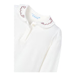 MAYORAL shirt tinta unita con colletto Bianco per Bambina 131 BIANCO MAYORAL 