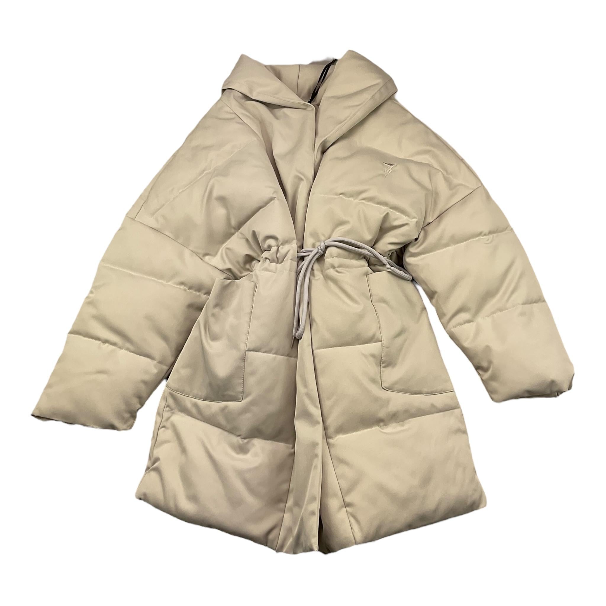 TRUSSARDI giubbino tinta unita con elastico in vita Beige per Bambina TGA2501 BEIGE TRUSSARDI 