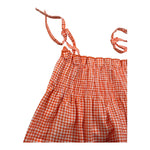 Calamaro Pagliaccetto Fantasia Quadretti per Neonata 32484N ARANCIONE CALAMARO 