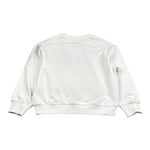 John Richmond Felpa Girocollo Tinta Unita con Stampa per Bambina RGP26161FE BIANCO JOHN RICHMOND 