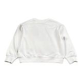 John Richmond Felpa Girocollo Tinta Unita con Stampa per Bambina RGP26161FE BIANCO JOHN RICHMOND 