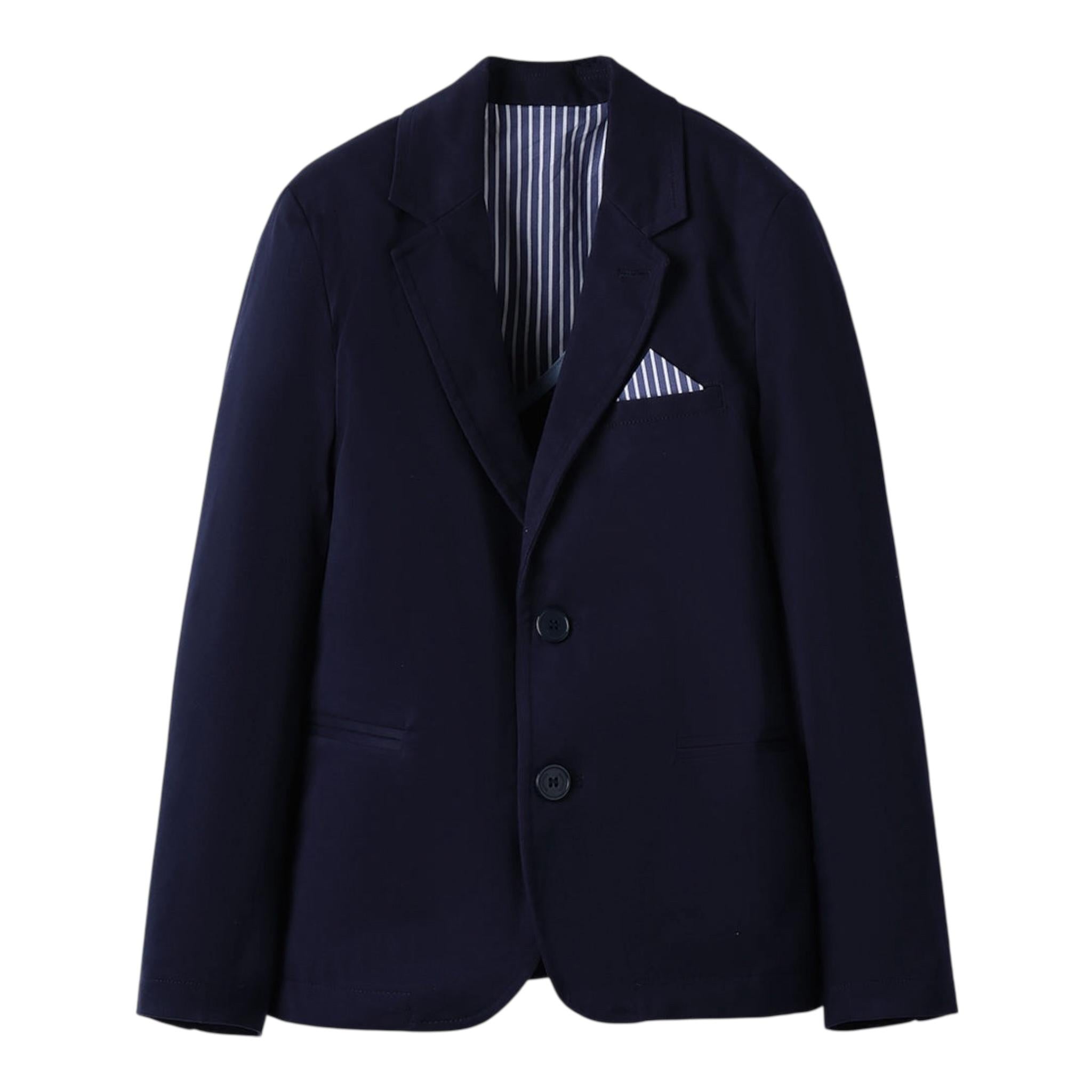 Sarabanda Giacca Tinta Unita con Bottoni per Bambino 0B665 BLU SARABANDA 