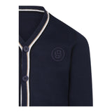 Boss Cardigan Tinta Unita con Scollo A V per Bambino J52005 BLU BOSS 