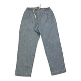 Eleventy Jeans Tinta Unita Con Elastico In Vita Azzurro Per Bambino