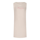 Marc Ellis Abito tinta unita A Costine con Stampa Panna per Bambina JMJDR01168X PANNA MARC ELLIS 