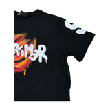 Disclaimer T-Shirt Girocollo tinta unita con Stampe Nero per Bambino 25EDK58446XX NERO DISCLAIMER 