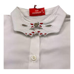 Vivetta Camicia Manica Lunga Tinta Unita per Bambina VE250648B BIANCO VIVETTA 