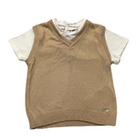 LE BEBE' LBB4509BIANCO/BEIGE