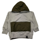 ASPESI felpa tinta unita con cappucci in contrasto Grigio per Bambino F24037MFM0123 GRIGIO ASPESI 