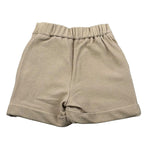 Balmain Short Tinta Unita con Finti Bottoni per Bambina BW6C89 SABBIA BALMAIN 