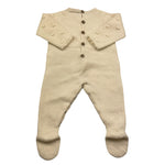 WEDOBLE tutina manica lunga tinta unita Panna per Neonato I2407346 PANNA WEDOBLE 