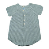 Mac Ilusio'N Pagliaccetto Mezza Manica Tinta Unita per Neonato 9652 VERDE MAC ILUSIO'N 