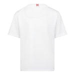 Saint Barth T-Shirt Girocollo Tinta Unita con Logo per Bambino DOVERLJR BIANCO SAINT BARTH 
