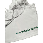 Marc Ellis Top Tinta Unita con Balze per Bambina JMJTP14169 BIANCO MARC ELLIS 