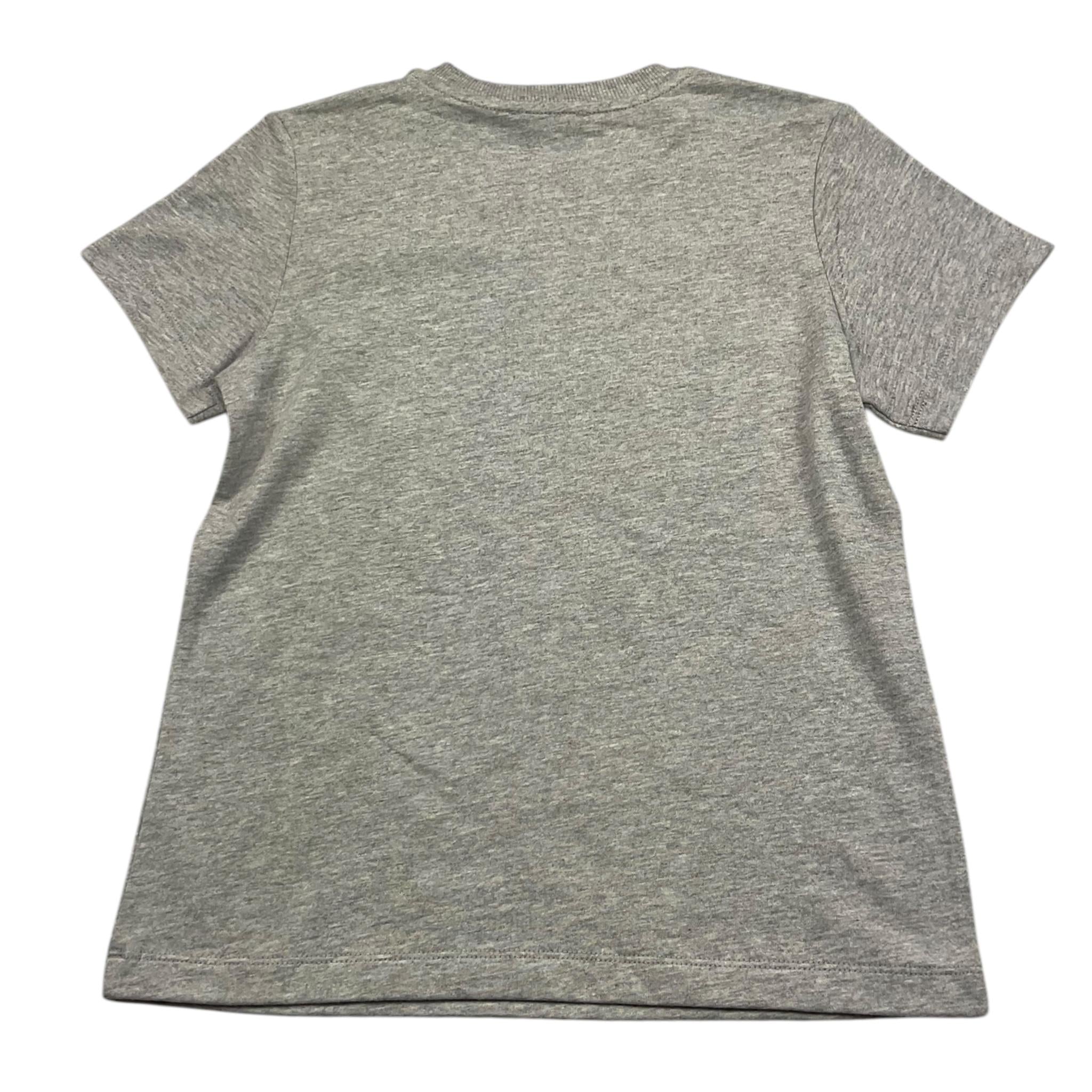 MOSCHINO t-shirt girocollo tinta unita con stampa Grigio per Bambino HPM058 GRIGIO MOSCHINO 