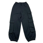 NAME.IT pantalone tuta tinta unita con tasconi Nero per Bambino 13232596 NERO NAME.IT 
