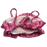 Pinko Top Bretelline Tinta Unita Cn Stampa Fantasia Rosa Per Bambina