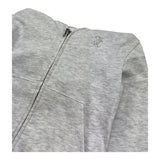 Juicy Couture Felpa Tinta Unita con Zip E Cappuccio per Bambina JBX6711 GRIGIO JUICY COUTURE 