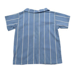 Zero Ampere Camicia Mezza Manica Tinta Unita per Neonato ORO AZZURRO ZERO AMPERE 